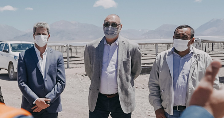 Inauguraron el parque solar más grande de San Juan