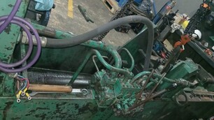 Reparación y mantenimiento correctivo en prensa hidráulica compactadora de aluminio para importante fundidora