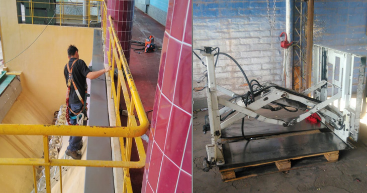 Servicio integral de mantenimiento sobre linea de produccion y seguridad operativa industrial