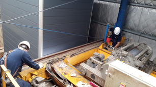Mantenimiento de puentes grúas en Talleres Gottert